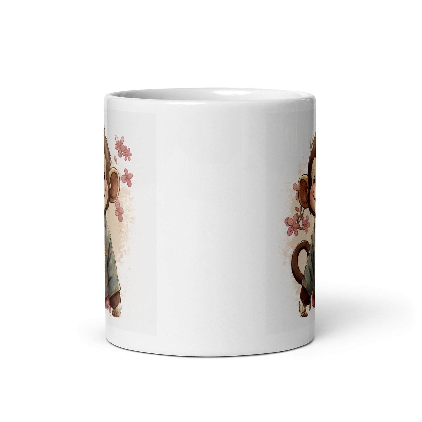 Affe Aquarell Kawaii Tasse