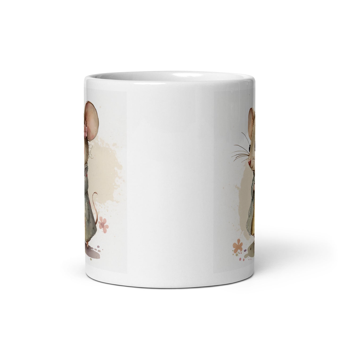 Maus Aquarell Kawaii Tasse