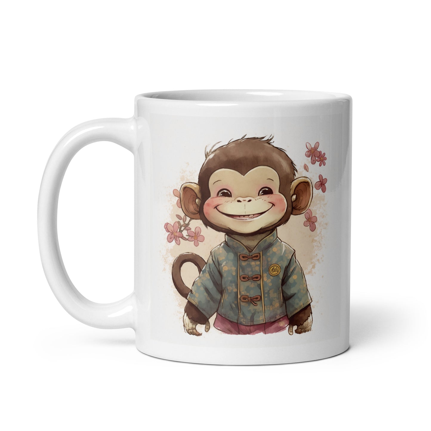 Affe Aquarell Kawaii Tasse