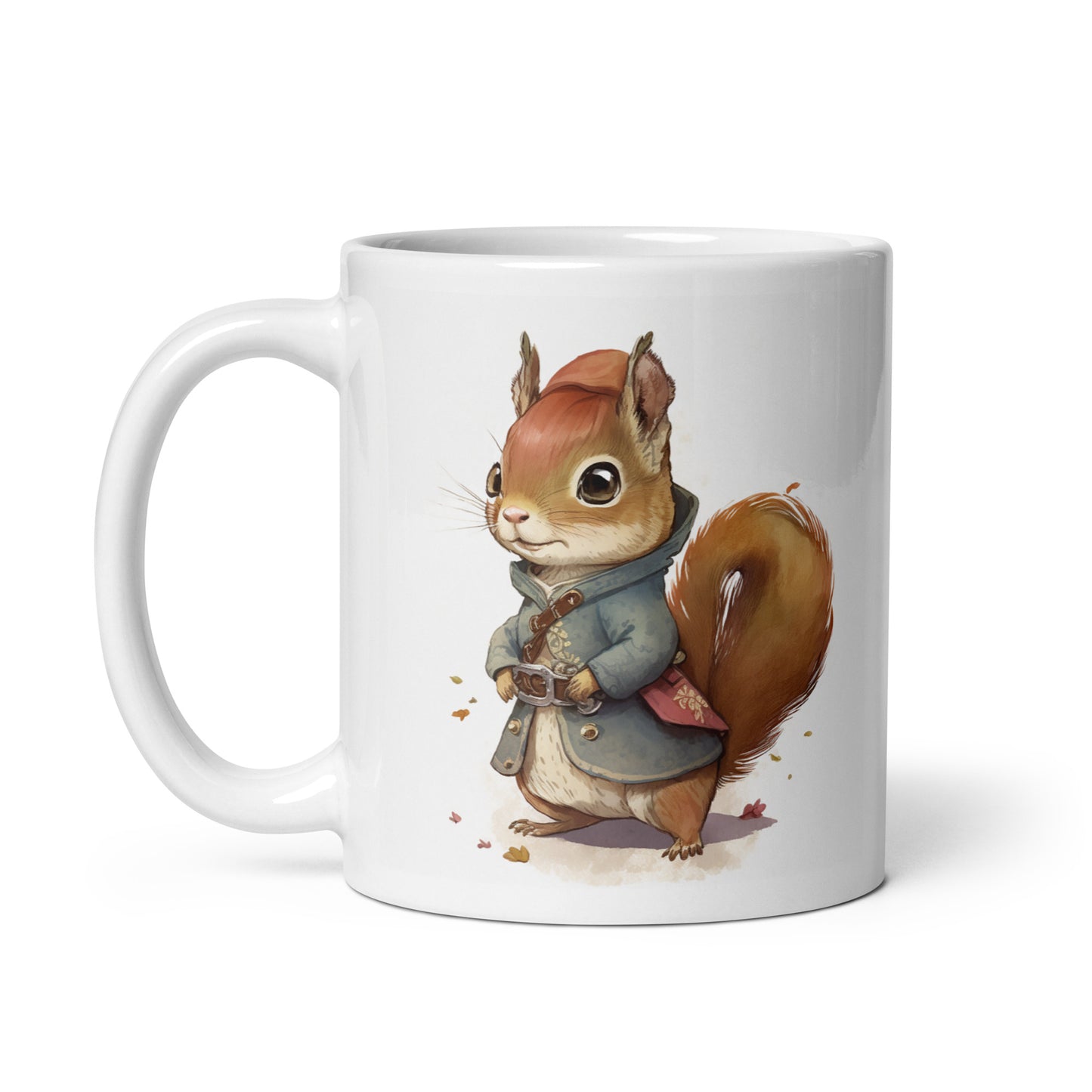 Eichhörnchen Aquarell Kawaii Tasse