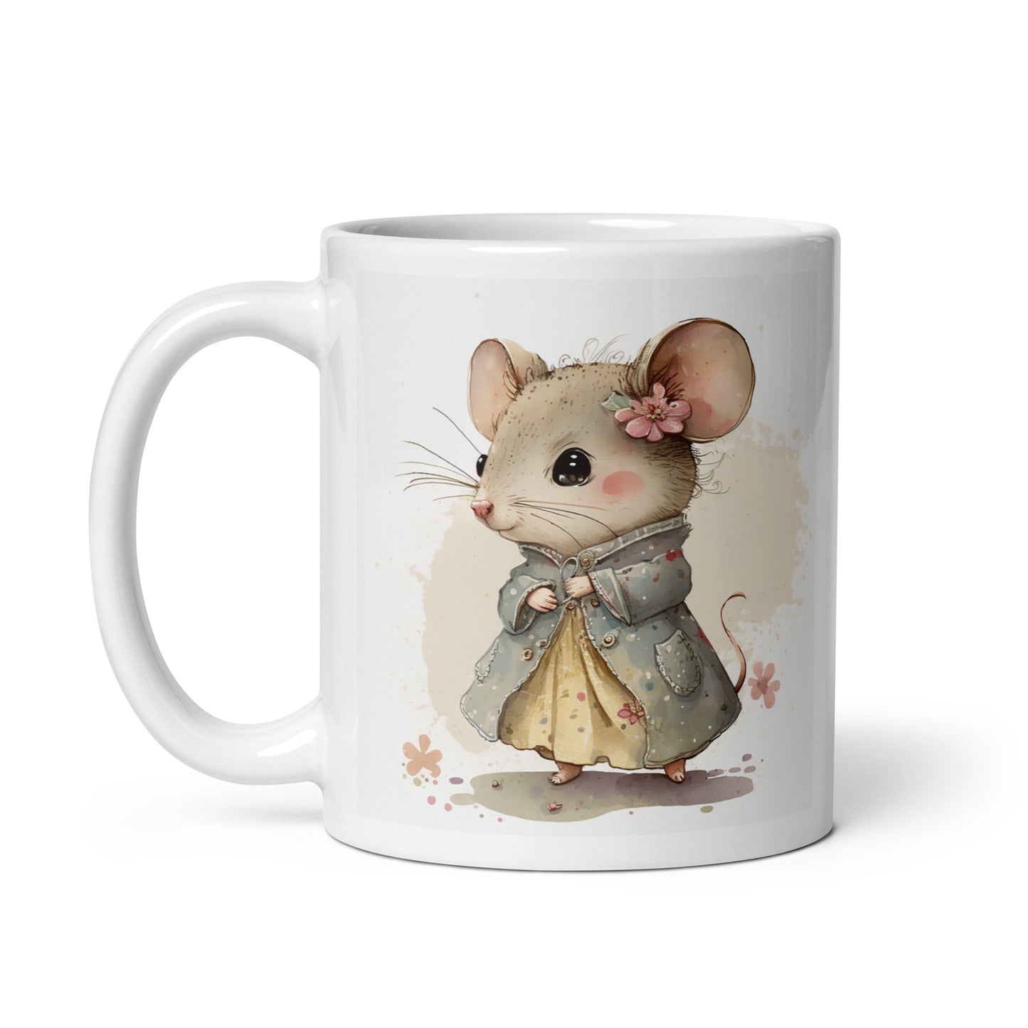 Maus Aquarell Kawaii Tasse