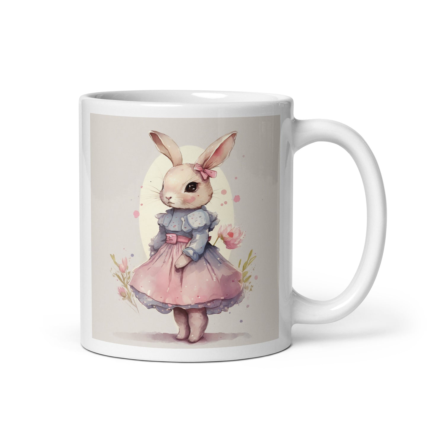 Hase Aquarell Kawaii Tasse