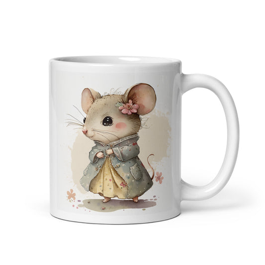 Maus Aquarell Kawaii Tasse